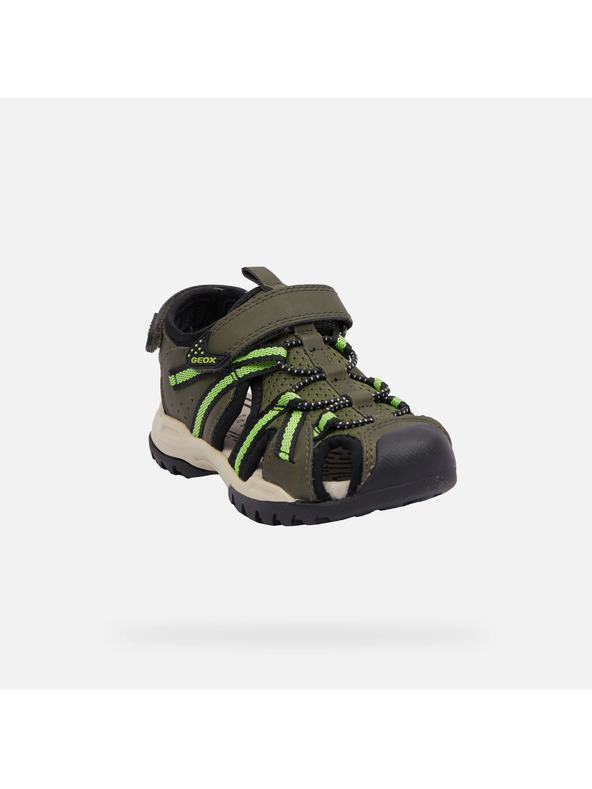 Geox Graue Geox Borealis Sandalen für Jungen