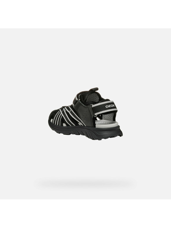 Geox Schwarze Geox Airadyum Sandalen für Jungen