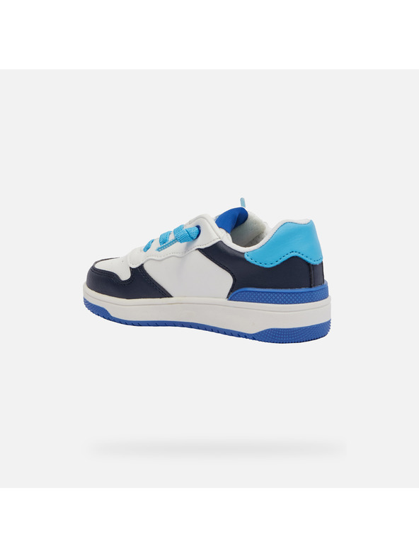 Geox Weiße Geox Washiba Turnschuhe für Jungen
