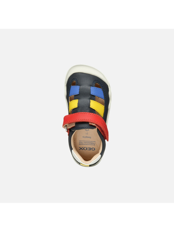 Geox Navy blue boys' barefoot sneakers Geox Steppieup