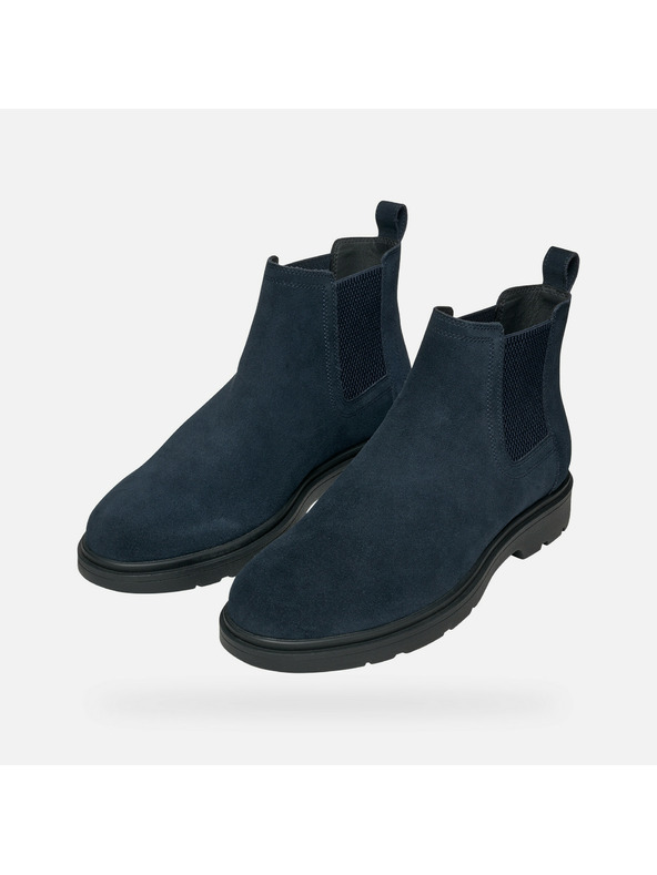 Geox Schwarze Herren-Stiefeletten Geox Spherica EC1