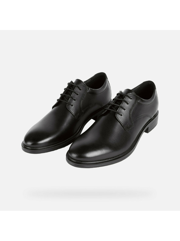 Geox Schwarz Herren Geox Gladwin Dress Schuhe