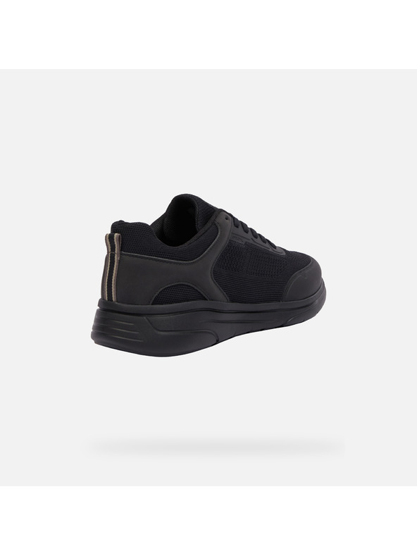 Geox Schwarze Herrenturnschuhe Geox Klaiver