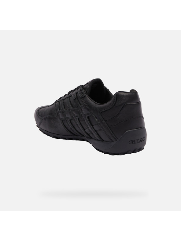 Geox Schwarze Herrenturnschuhe Geox Snake Original