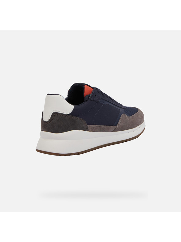 Geox Dunkelgraue Herrenturnschuhe Geox Branthon