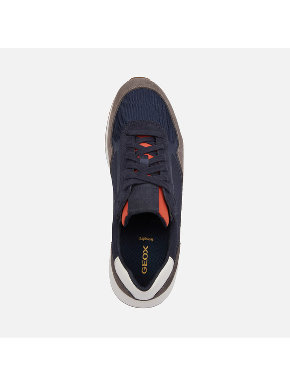Geox Dunkelgraue Herrenturnschuhe Geox Branthon