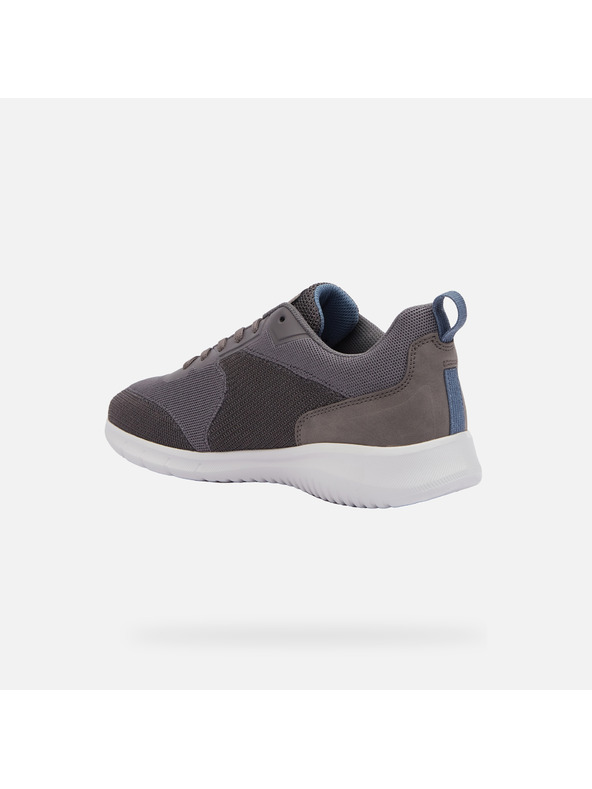 Geox Dunkelgraue Herrenturnschuhe Geox Monreale