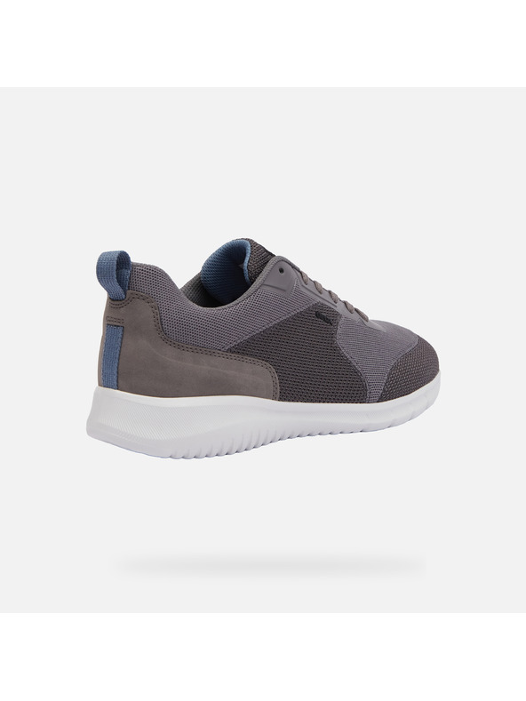 Geox Dunkelgraue Herrenturnschuhe Geox Monreale