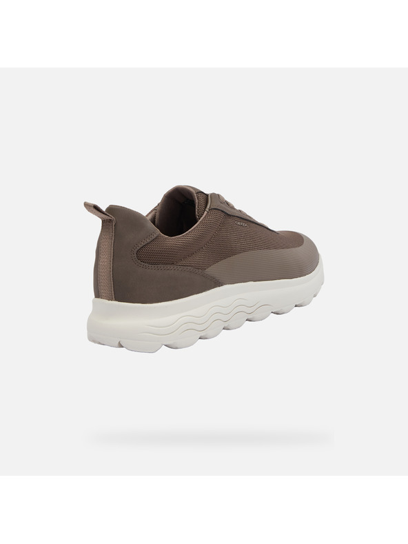 Geox Hellgraue Herren Geox Spherica Turnschuhe