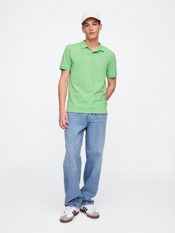 GAP Gemustertes Piqué Poloshirt GAP