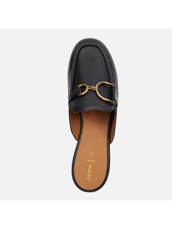 Geox Schwarze Damen Geox Palmaria Slipper