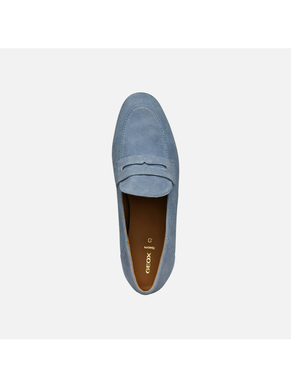 Geox Hellblaue Damen-Mokassins Geox Mantinea