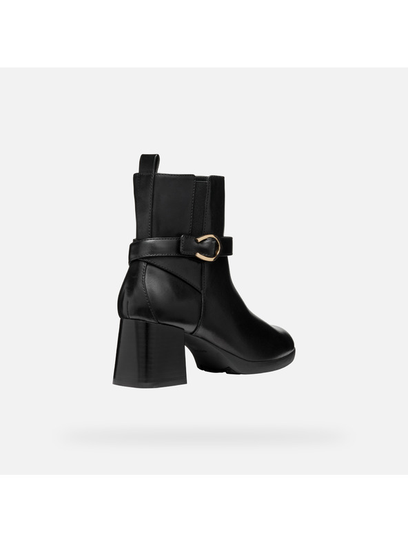 Geox Schwarze Damen-Ankle Boots Geox Walk Pleasure 55