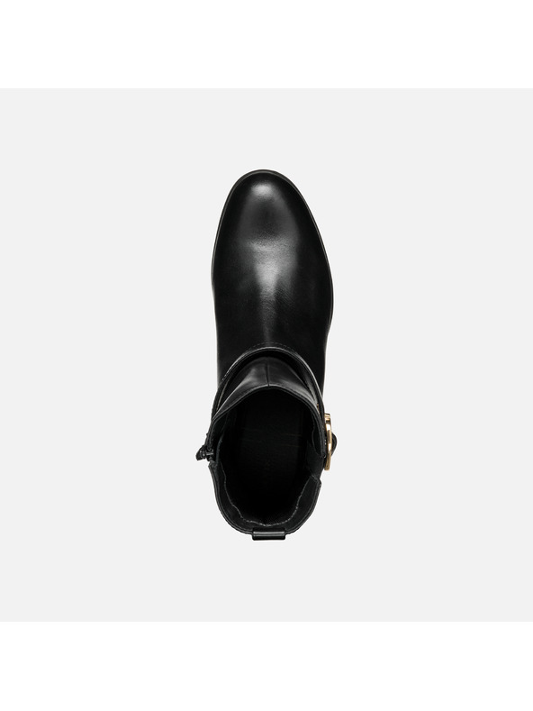 Geox Schwarze Damen-Ankle Boots Geox Walk Pleasure 55
