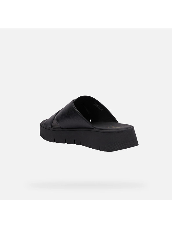 Geox Schwarze Damen-Hausschuhe Geox Dandra 40