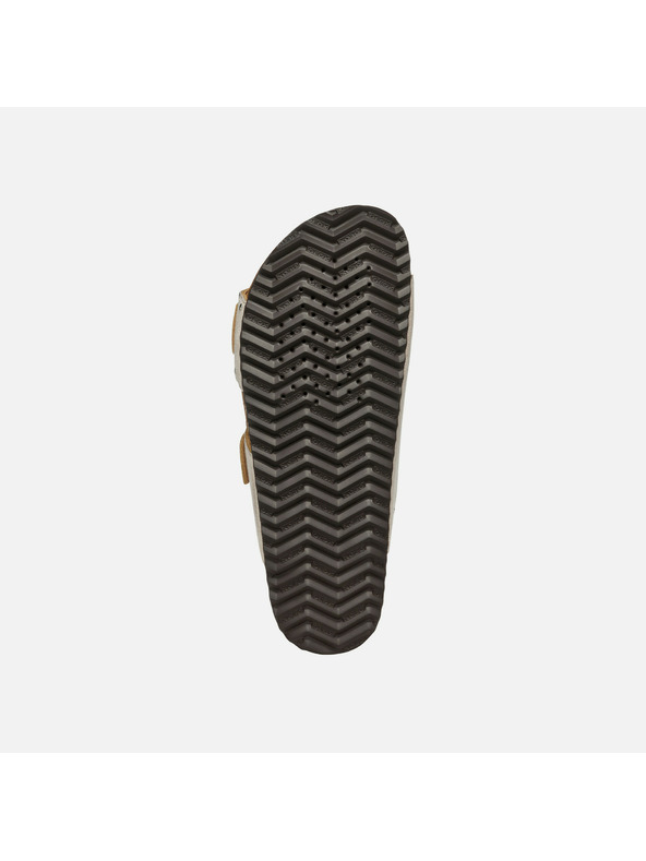 Geox Cremefarbene Damen-Hausschuhe Geox Brionia R