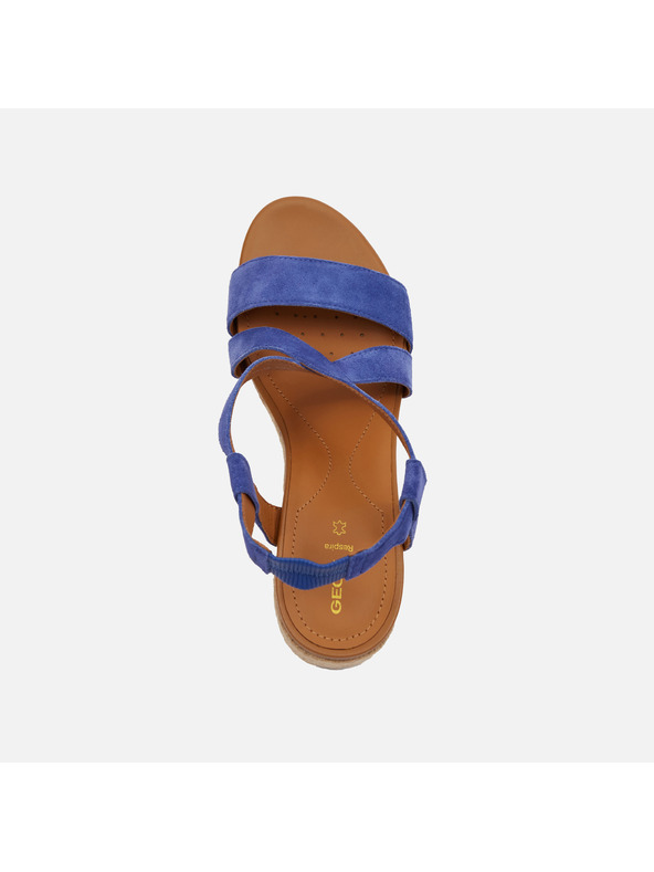 Geox Blaue Damen-Sandalen Geox Ischia Corda