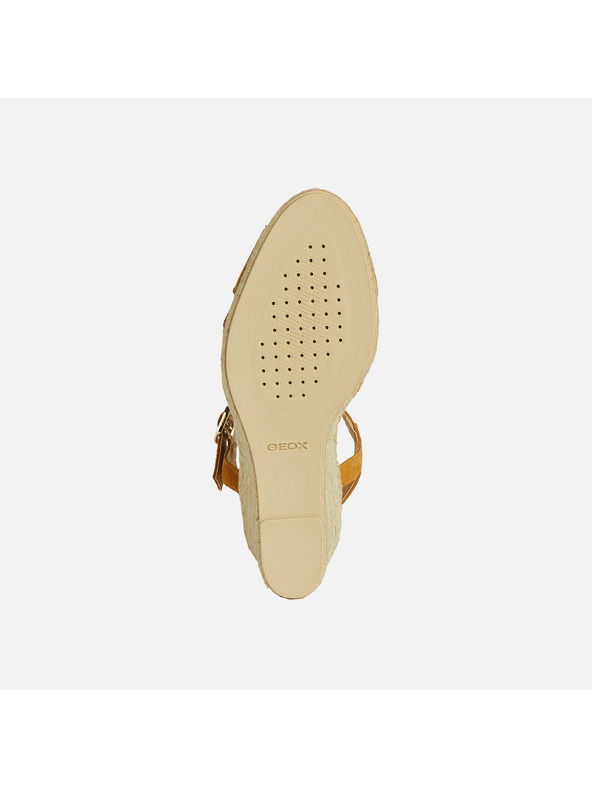 Geox Gelbe Damen-Sandalen Geox Gelsa Low