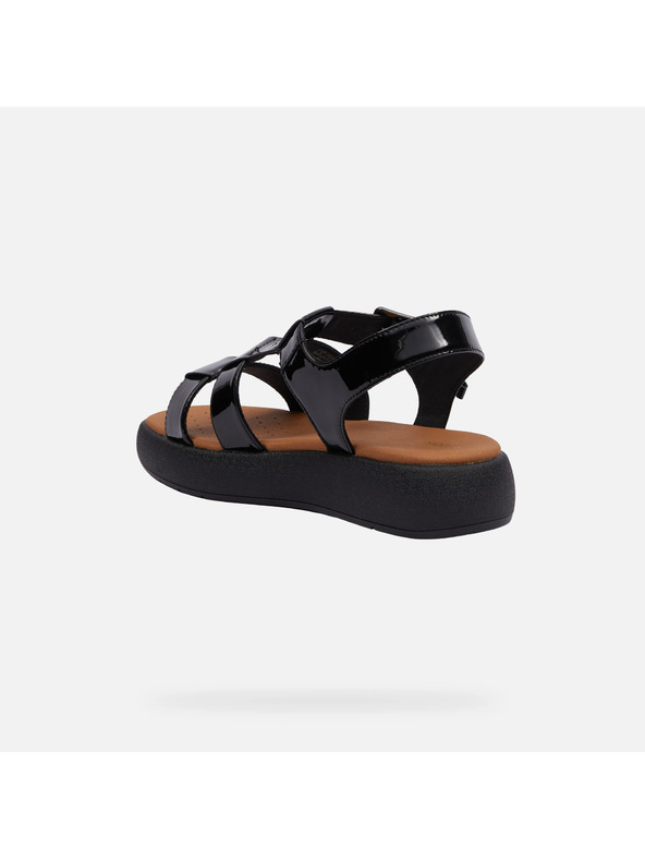 Geox Schwarze Damen-Sandalen Geox Camalei