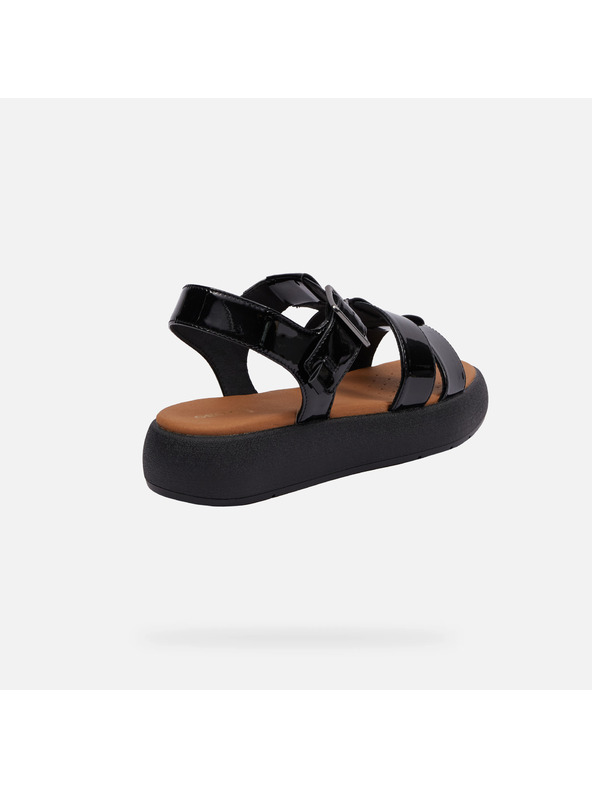Geox Schwarze Damen-Sandalen Geox Camalei