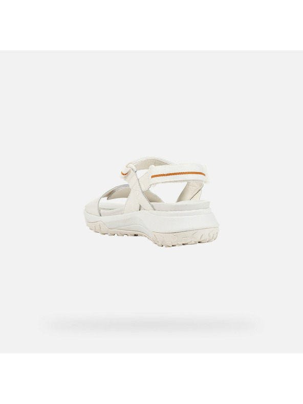 Geox Weiße Geox Sorapis + Grip Damensandalen
