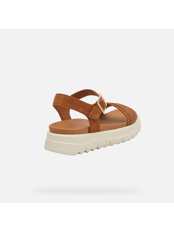 Geox Braune Geox Xand 2.1S Damensandalen