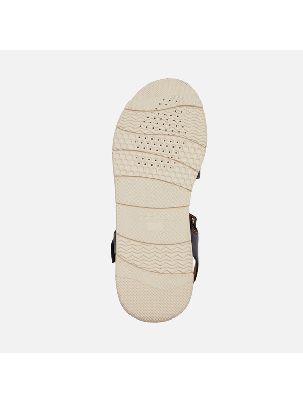 Geox Schwarze Geox Dandra Damensandalen