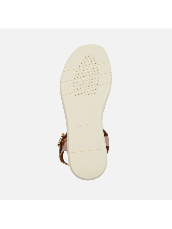 Geox Cremeweiße Geox Camalei Damensandalen