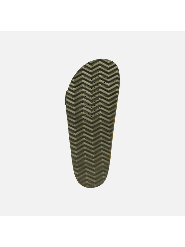 Geox Hellgrüne Damen-Hausschuhe Geox Sandybett