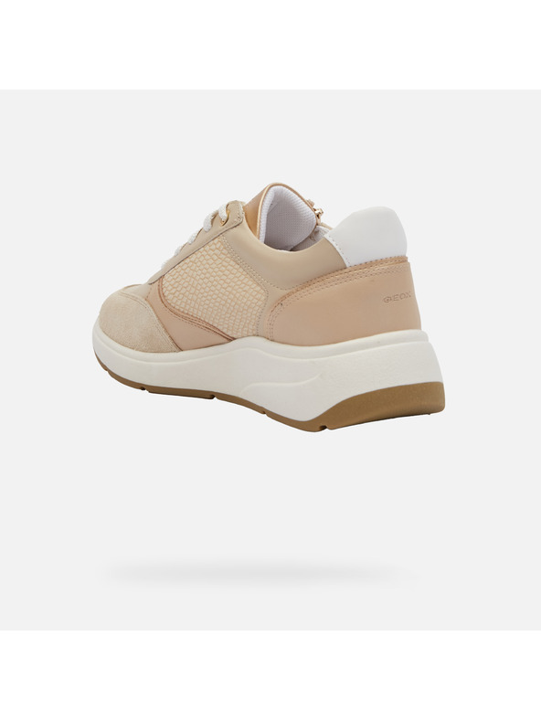 Geox Beige Damen-Sneaker Geox Cristael