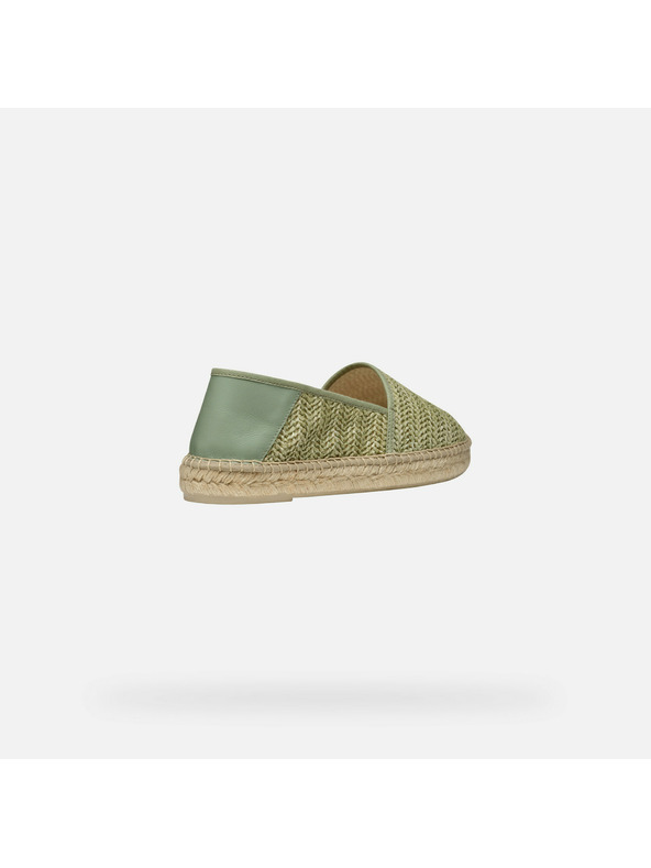 Geox Hellgrüne Damen-Espadrilles Geox Lampedusa