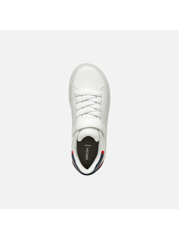 Geox Weiße Geox Eclyper Turnschuhe für Jungen