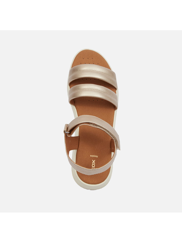 Geox Goldene Damen-Sandalen Geox Dandra