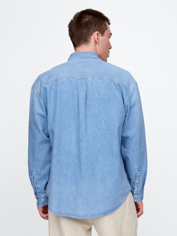 GAP Herren Oversize-Jeanshemd Big Shirt Americana GAP