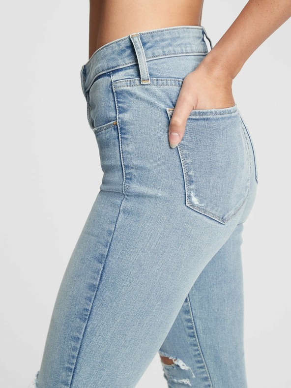 GAP Jeans distressed universal Jeggings mid rise GAP