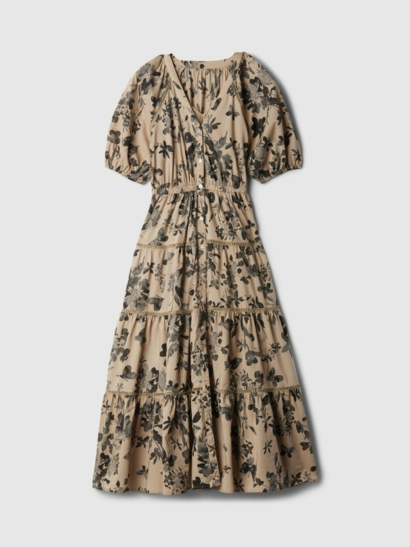 GAP Maxi-Hemdkleid mit Blumenmuster GAP