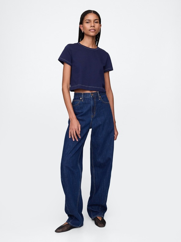 GAP Damen Crop-Shirt GAP