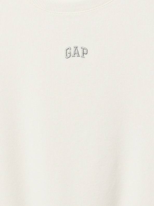 GAP Damen Crop-T-Shirt mit Logo GAP