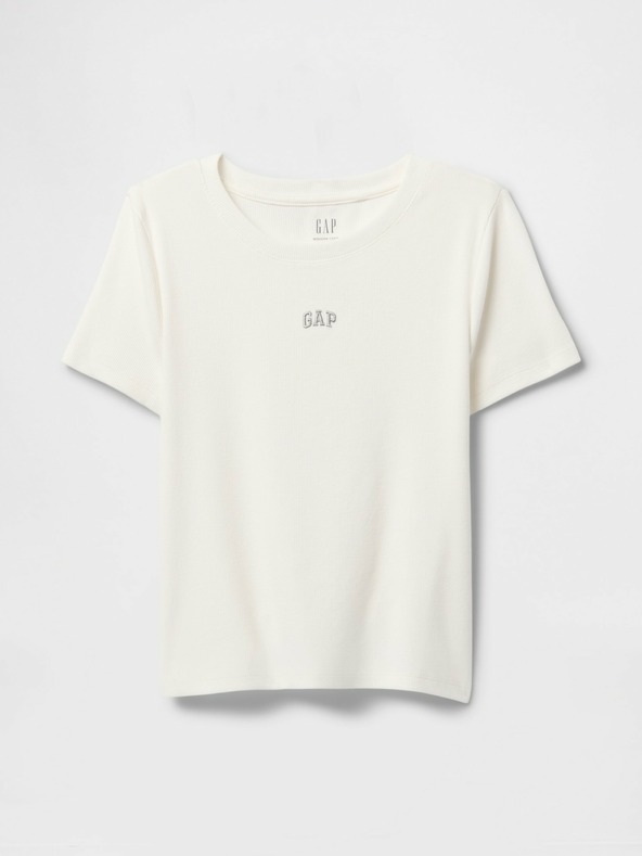 GAP Damen Crop-T-Shirt mit Logo GAP