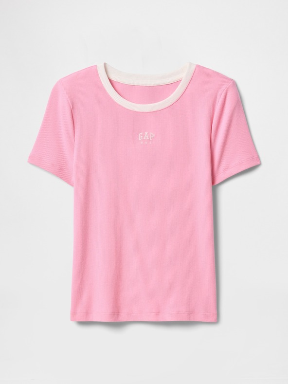 GAP Damen Crop-T-Shirt mit Logo GAP
