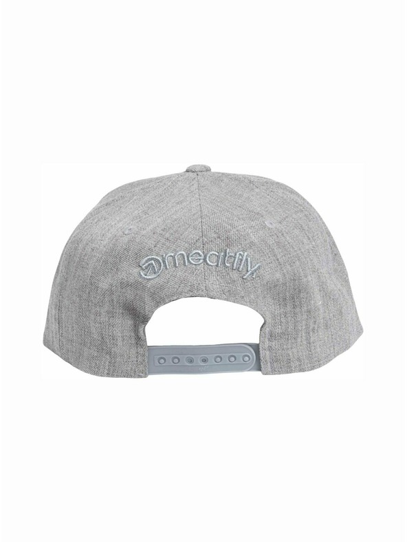 Meatfly Meatfly Snapback Cap Finester Grau Meliert | Grau | Größe