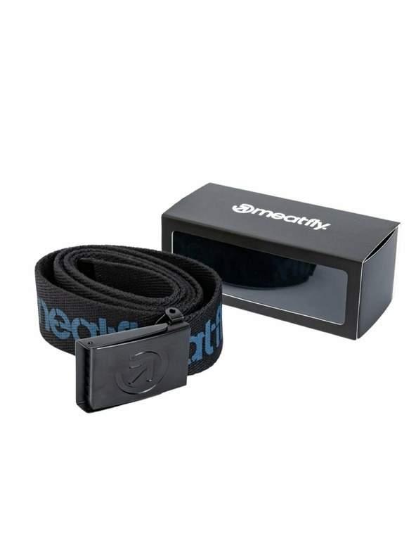 Meatfly Meatfly Gürtel Corridor Blue / Black | Schwarz | Größe