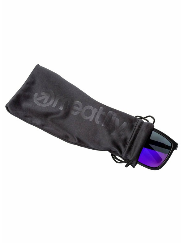 Meatfly Meatfly polarisierende Sonnenbrille Juno Black Matt Purple | Schwarz | Größe