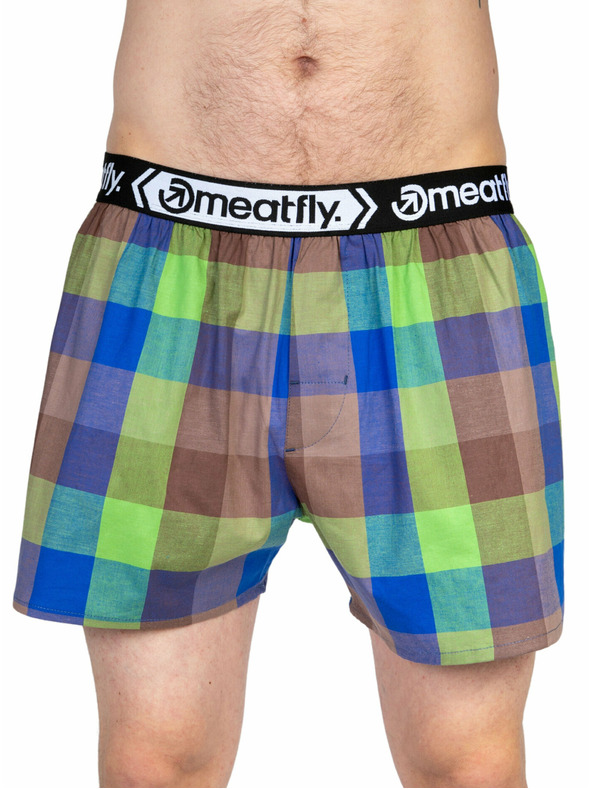 Meatfly Meatfly Herren Boxershorts Gigi Orange / Braun | Orange | Größe