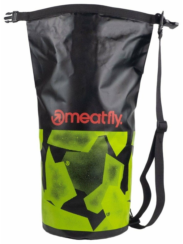 Meatfly Meatfly Trockensack Dry Bag 20 L Schwarz | Schwarz | Volumen 20 L