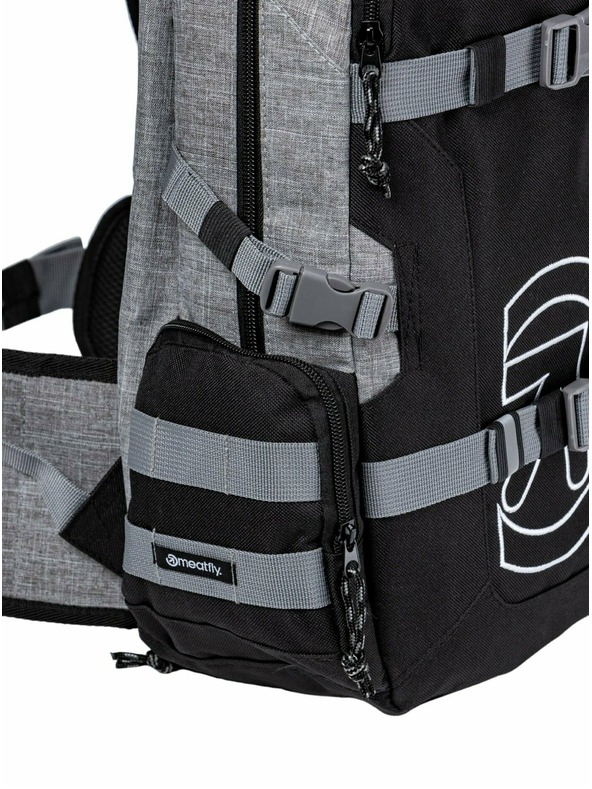 Meatfly Meatfly Rucksack Ramble Grau Meliert