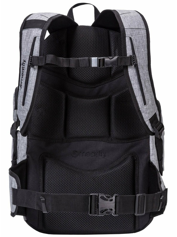 Meatfly Meatfly Rucksack Wanderer - Hellgrau | Grau | Volumen 28 L