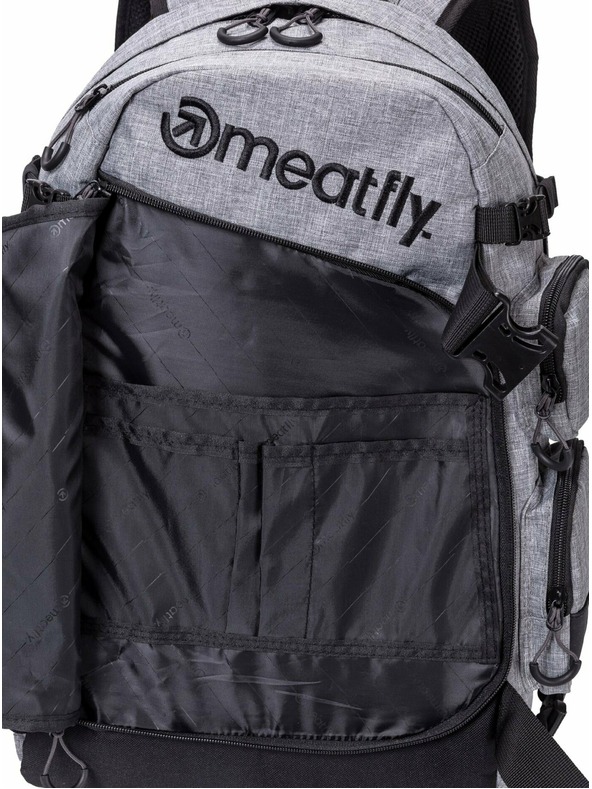 Meatfly Meatfly Rucksack Wanderer - Hellgrau | Grau | Volumen 28 L