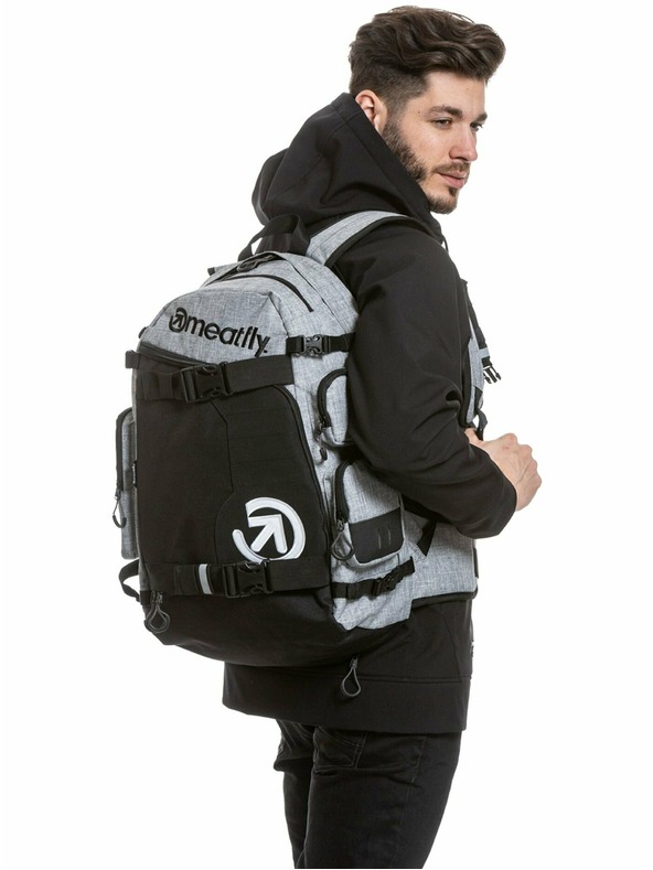 Meatfly Meatfly Rucksack Wanderer - Hellgrau | Grau | Volumen 28 L