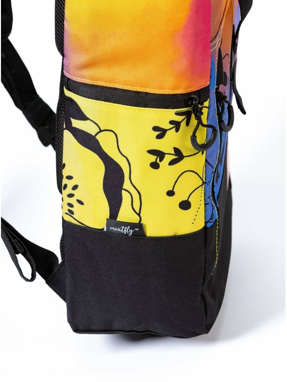 Meatfly Meatfly Rucksack X Pura Vida Holler Pfirsich Blumen